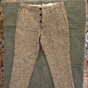 VINTAGE Club Monaco Donegal Tweed Trousers